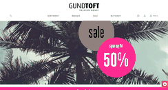 Desktop Screenshot of gundtoft.dk
